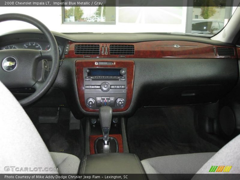 Imperial Blue Metallic / Gray 2008 Chevrolet Impala LT