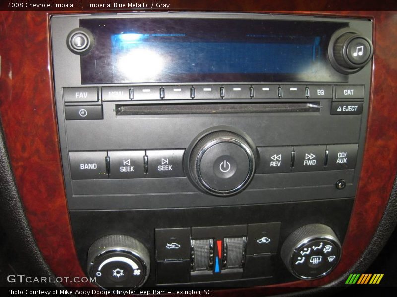 Imperial Blue Metallic / Gray 2008 Chevrolet Impala LT