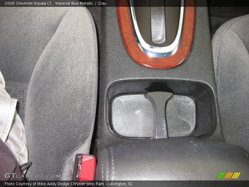 Imperial Blue Metallic / Gray 2008 Chevrolet Impala LT