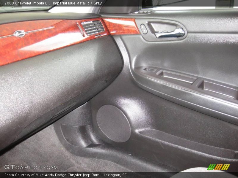 Imperial Blue Metallic / Gray 2008 Chevrolet Impala LT
