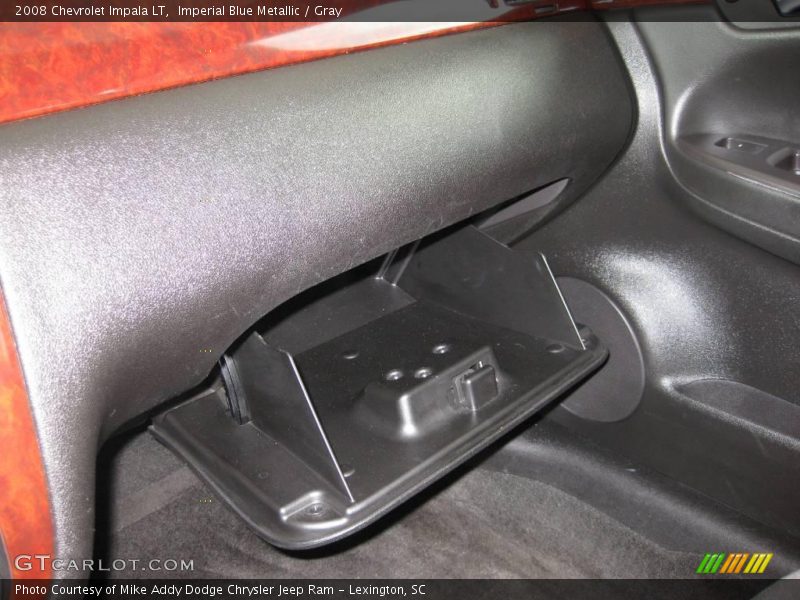 Imperial Blue Metallic / Gray 2008 Chevrolet Impala LT