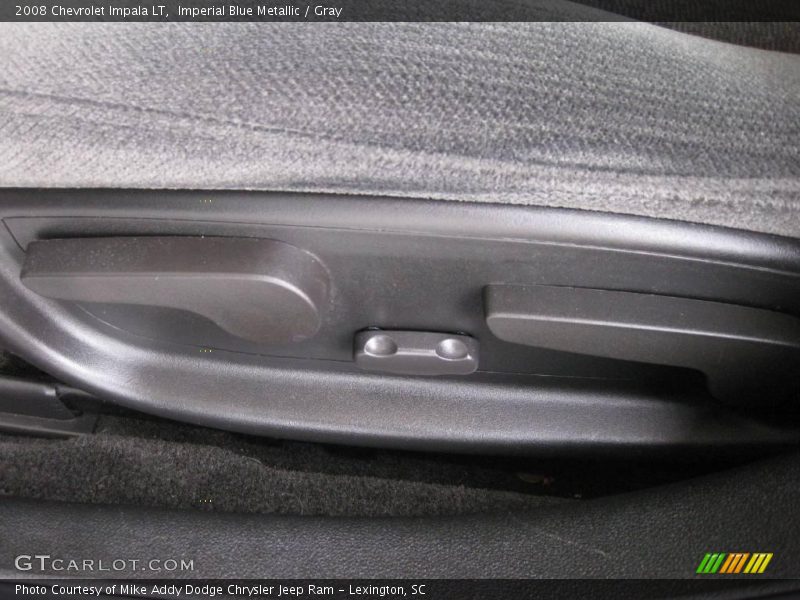 Imperial Blue Metallic / Gray 2008 Chevrolet Impala LT