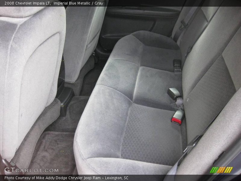 Imperial Blue Metallic / Gray 2008 Chevrolet Impala LT