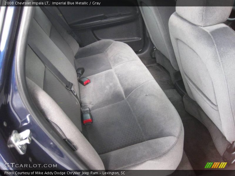 Imperial Blue Metallic / Gray 2008 Chevrolet Impala LT