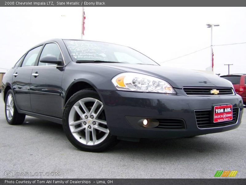 Slate Metallic / Ebony Black 2008 Chevrolet Impala LTZ