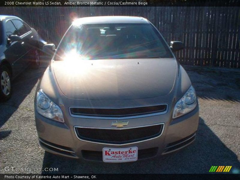 Amber Bronze Metallic / Cocoa/Cashmere Beige 2008 Chevrolet Malibu LS Sedan