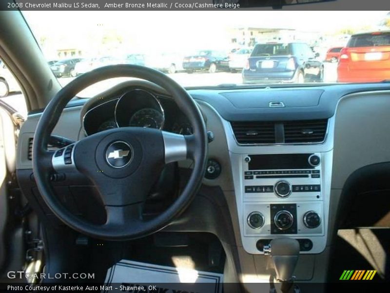Amber Bronze Metallic / Cocoa/Cashmere Beige 2008 Chevrolet Malibu LS Sedan
