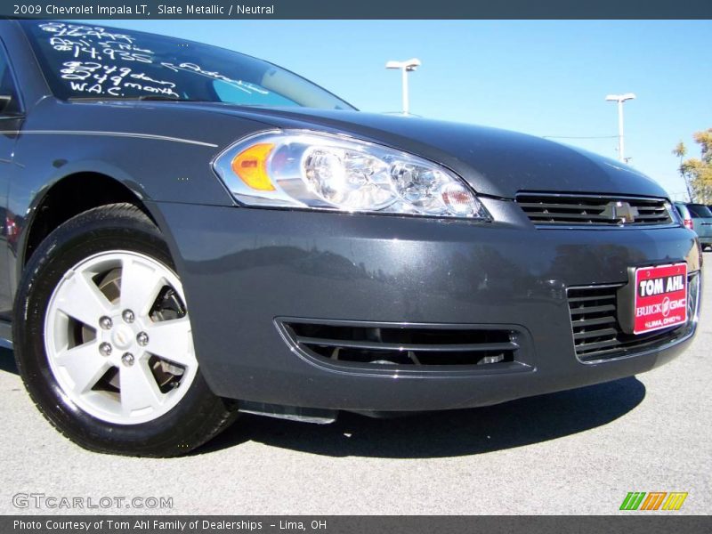 Slate Metallic / Neutral 2009 Chevrolet Impala LT