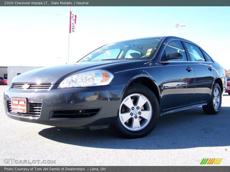 Slate Metallic / Neutral 2009 Chevrolet Impala LT