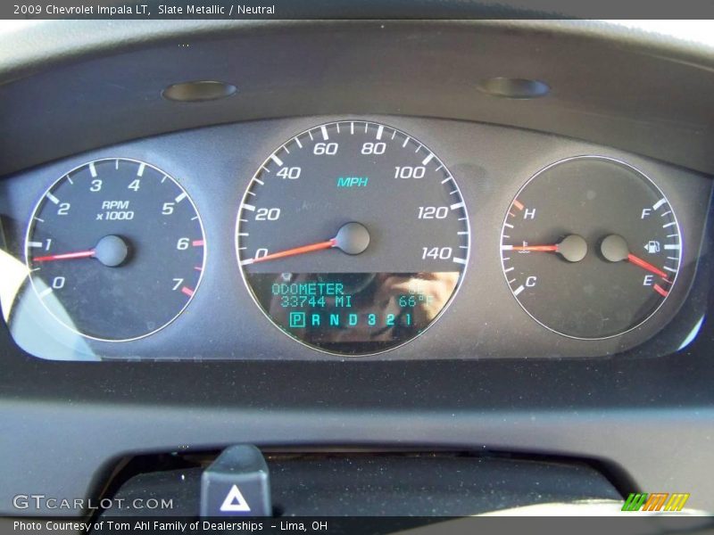 Slate Metallic / Neutral 2009 Chevrolet Impala LT