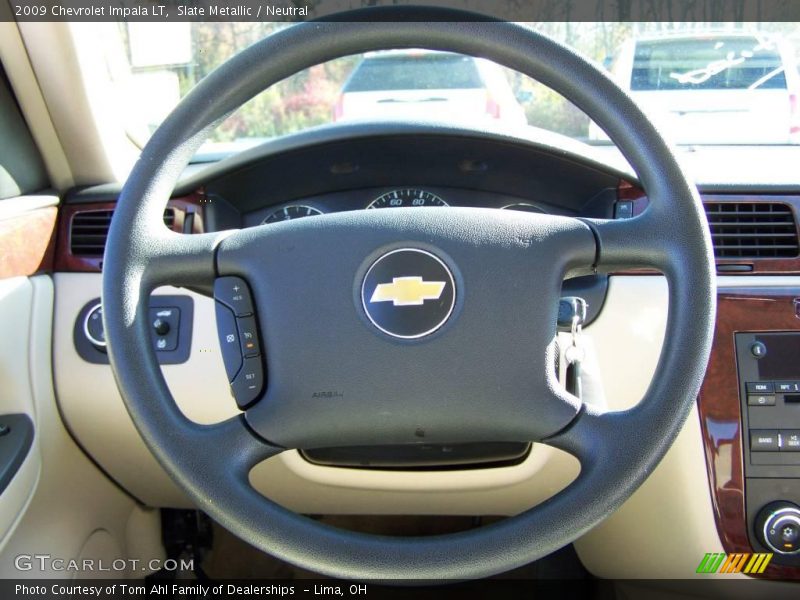 Slate Metallic / Neutral 2009 Chevrolet Impala LT