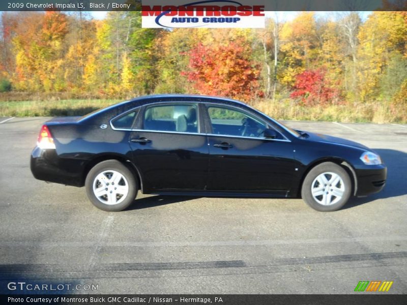 Black / Ebony 2009 Chevrolet Impala LS