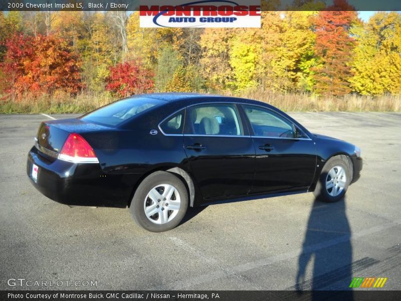 Black / Ebony 2009 Chevrolet Impala LS