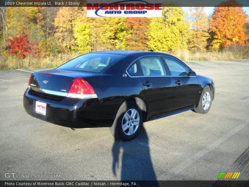 Black / Ebony 2009 Chevrolet Impala LS