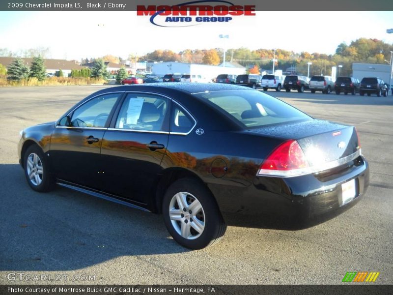 Black / Ebony 2009 Chevrolet Impala LS