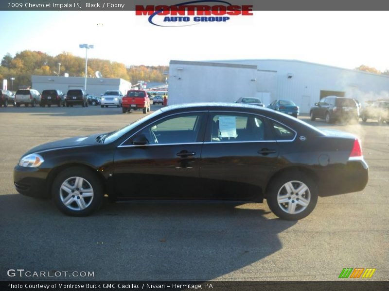 Black / Ebony 2009 Chevrolet Impala LS