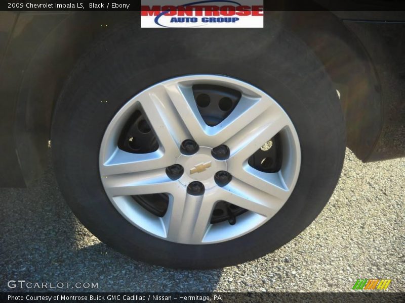 Black / Ebony 2009 Chevrolet Impala LS