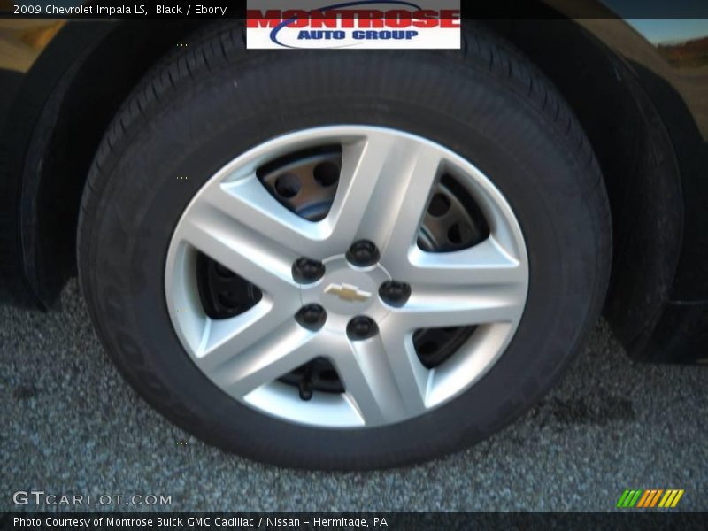 Black / Ebony 2009 Chevrolet Impala LS