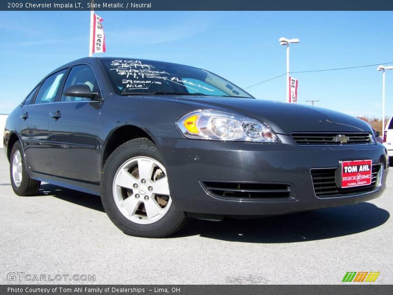 Slate Metallic / Neutral 2009 Chevrolet Impala LT
