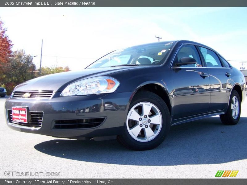 Slate Metallic / Neutral 2009 Chevrolet Impala LT