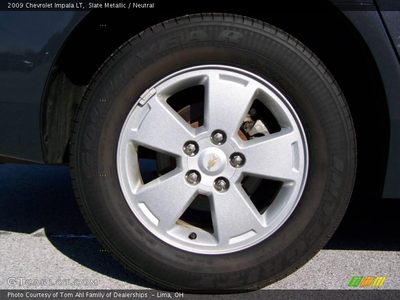 Slate Metallic / Neutral 2009 Chevrolet Impala LT