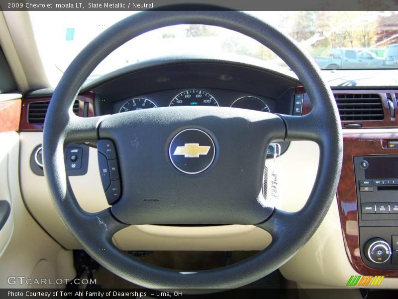 Slate Metallic / Neutral 2009 Chevrolet Impala LT