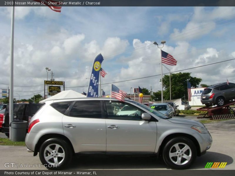 Sheer Silver Metallic / Charcoal 2003 Nissan Murano SL