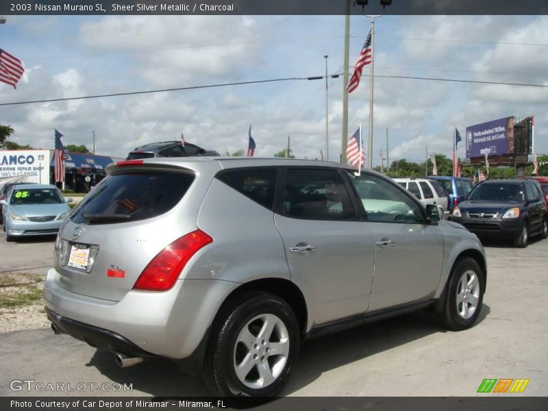 Sheer Silver Metallic / Charcoal 2003 Nissan Murano SL