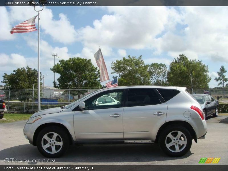 Sheer Silver Metallic / Charcoal 2003 Nissan Murano SL