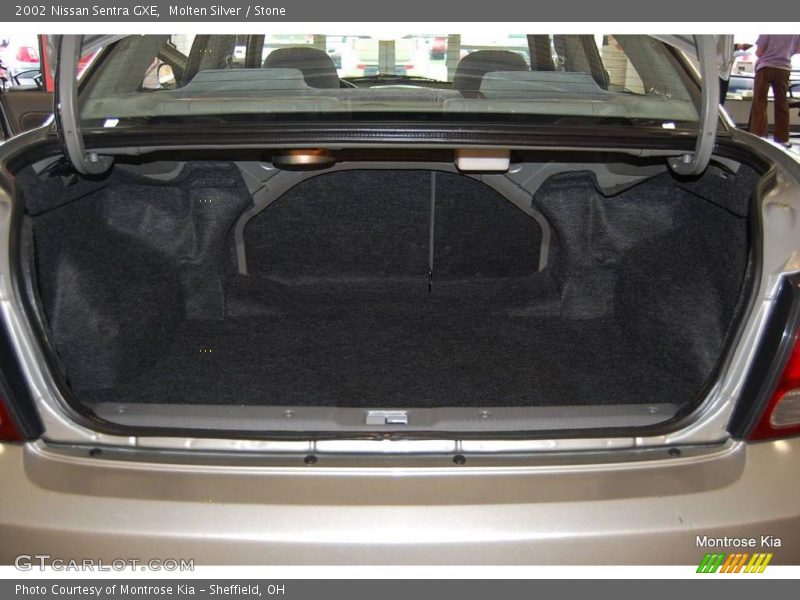 Molten Silver / Stone 2002 Nissan Sentra GXE
