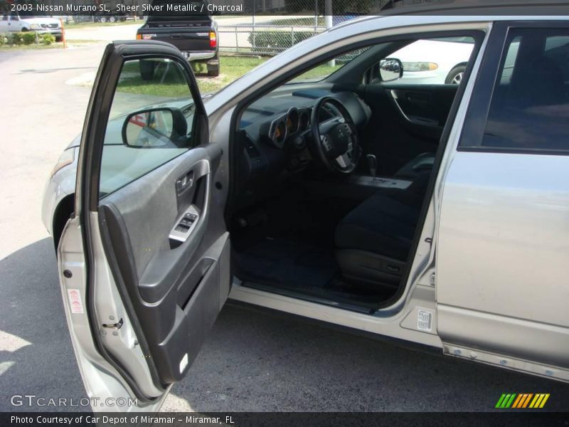Sheer Silver Metallic / Charcoal 2003 Nissan Murano SL
