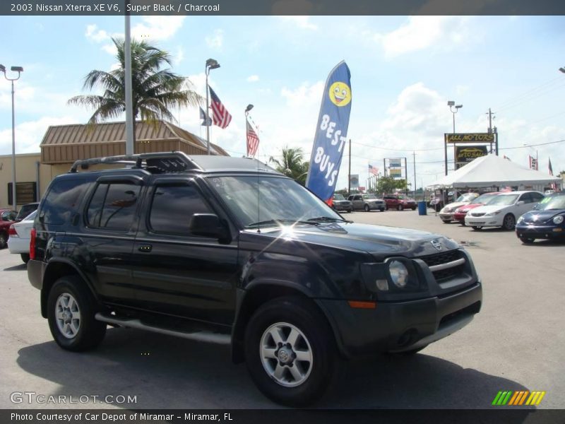 Super Black / Charcoal 2003 Nissan Xterra XE V6
