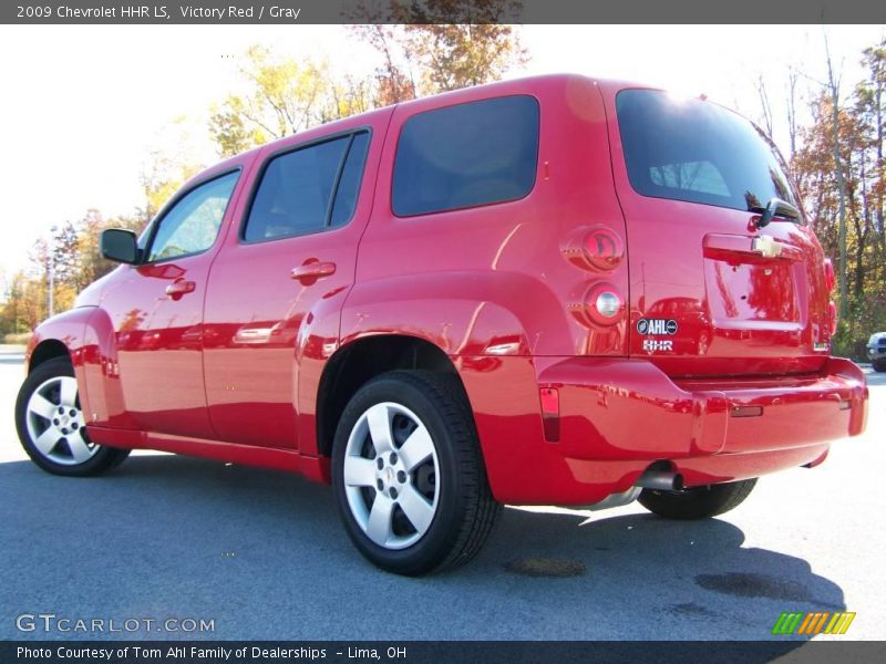 Victory Red / Gray 2009 Chevrolet HHR LS