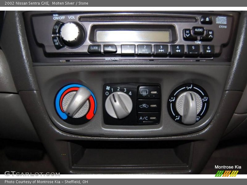 Molten Silver / Stone 2002 Nissan Sentra GXE