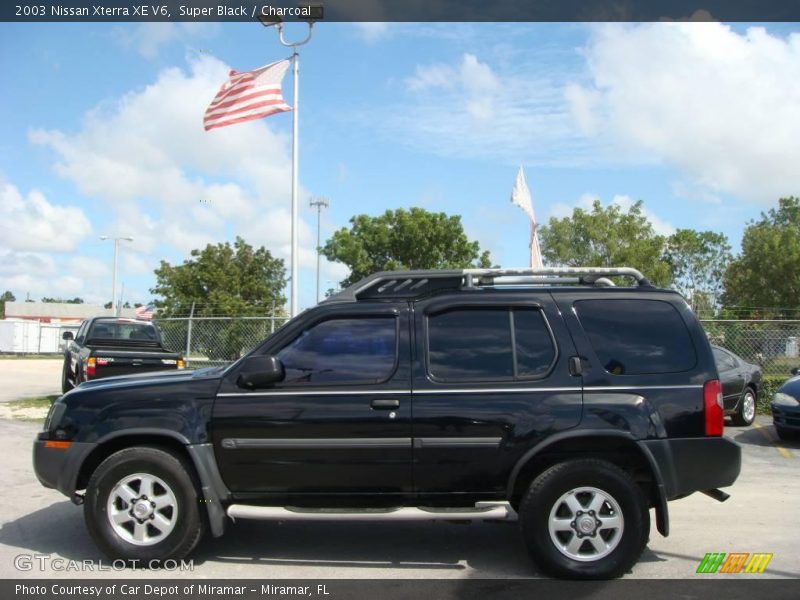 Super Black / Charcoal 2003 Nissan Xterra XE V6