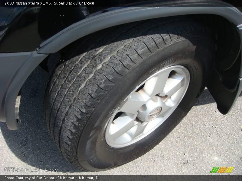 Super Black / Charcoal 2003 Nissan Xterra XE V6