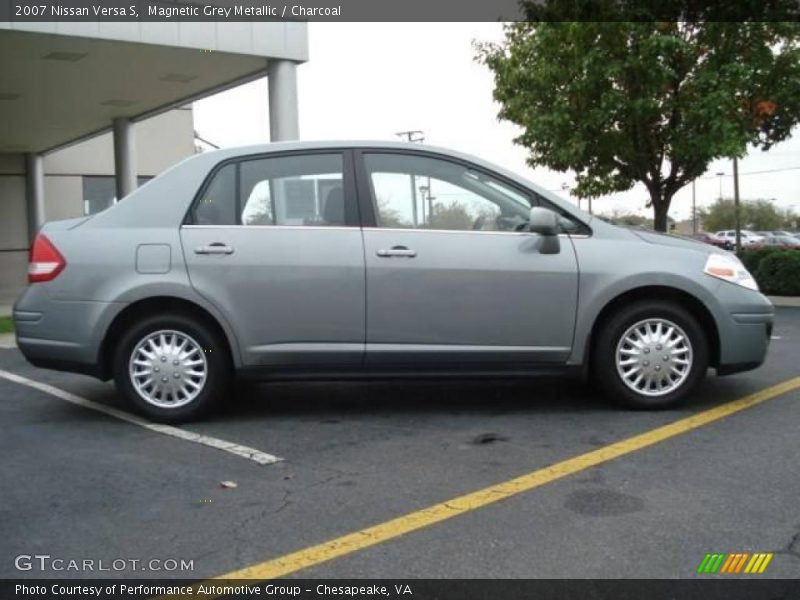 Magnetic Grey Metallic / Charcoal 2007 Nissan Versa S