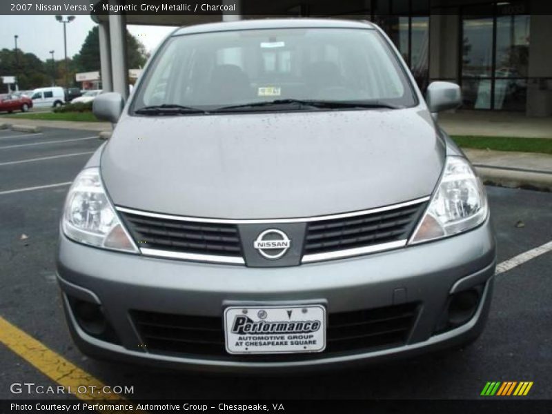 Magnetic Grey Metallic / Charcoal 2007 Nissan Versa S