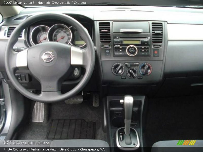 Magnetic Grey Metallic / Charcoal 2007 Nissan Versa S