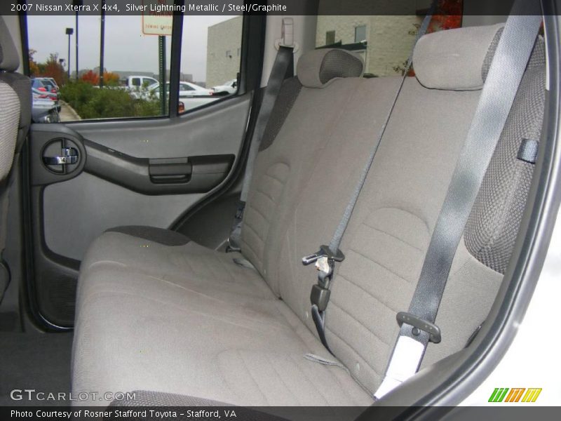 Silver Lightning Metallic / Steel/Graphite 2007 Nissan Xterra X 4x4
