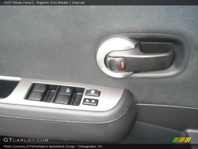 Magnetic Grey Metallic / Charcoal 2007 Nissan Versa S