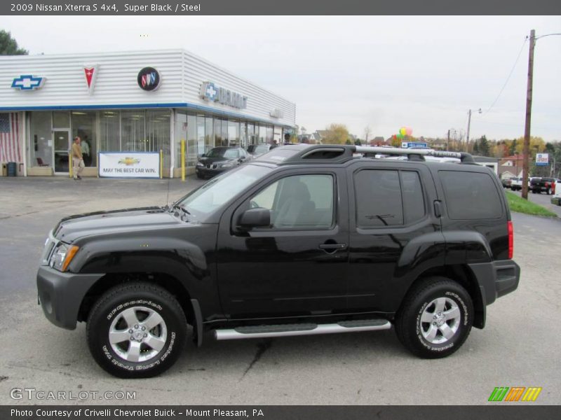 Super Black / Steel 2009 Nissan Xterra S 4x4