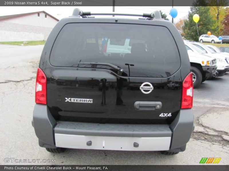 Super Black / Steel 2009 Nissan Xterra S 4x4
