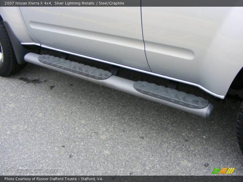 Silver Lightning Metallic / Steel/Graphite 2007 Nissan Xterra X 4x4
