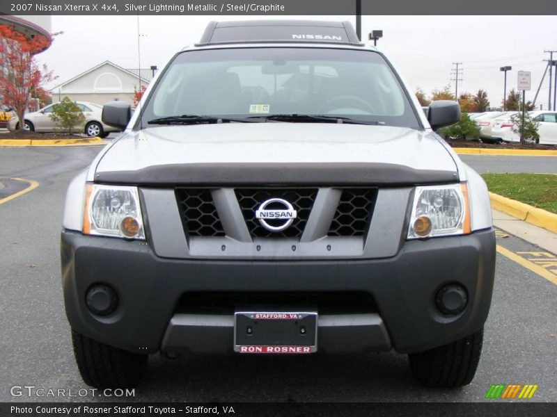 Silver Lightning Metallic / Steel/Graphite 2007 Nissan Xterra X 4x4