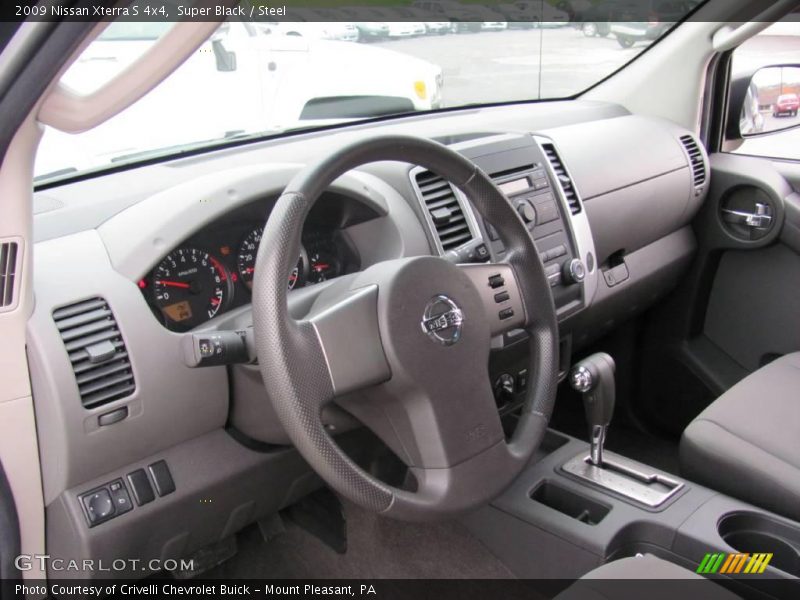 Super Black / Steel 2009 Nissan Xterra S 4x4