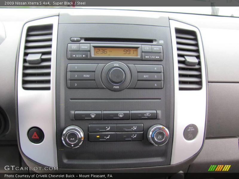 Super Black / Steel 2009 Nissan Xterra S 4x4