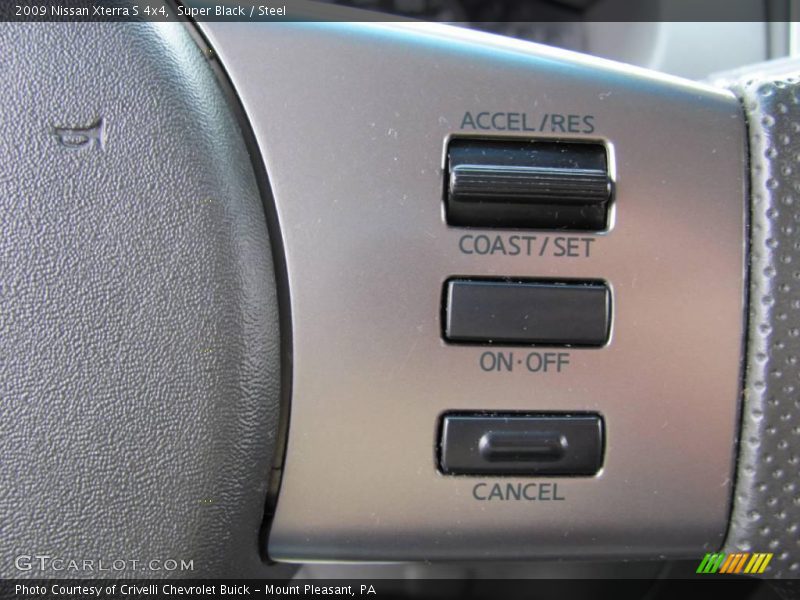 Super Black / Steel 2009 Nissan Xterra S 4x4