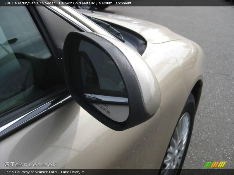Harvest Gold Metallic / Medium Parchment 2001 Mercury Sable GS Sedan