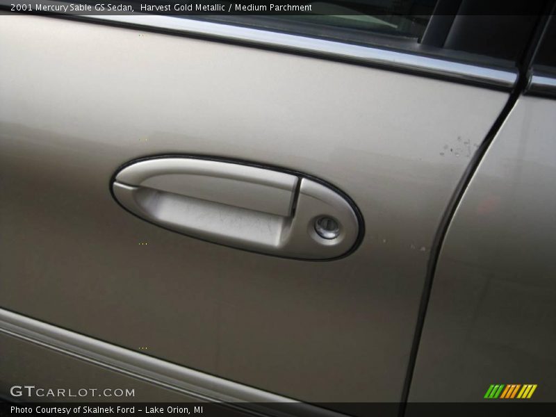 Harvest Gold Metallic / Medium Parchment 2001 Mercury Sable GS Sedan